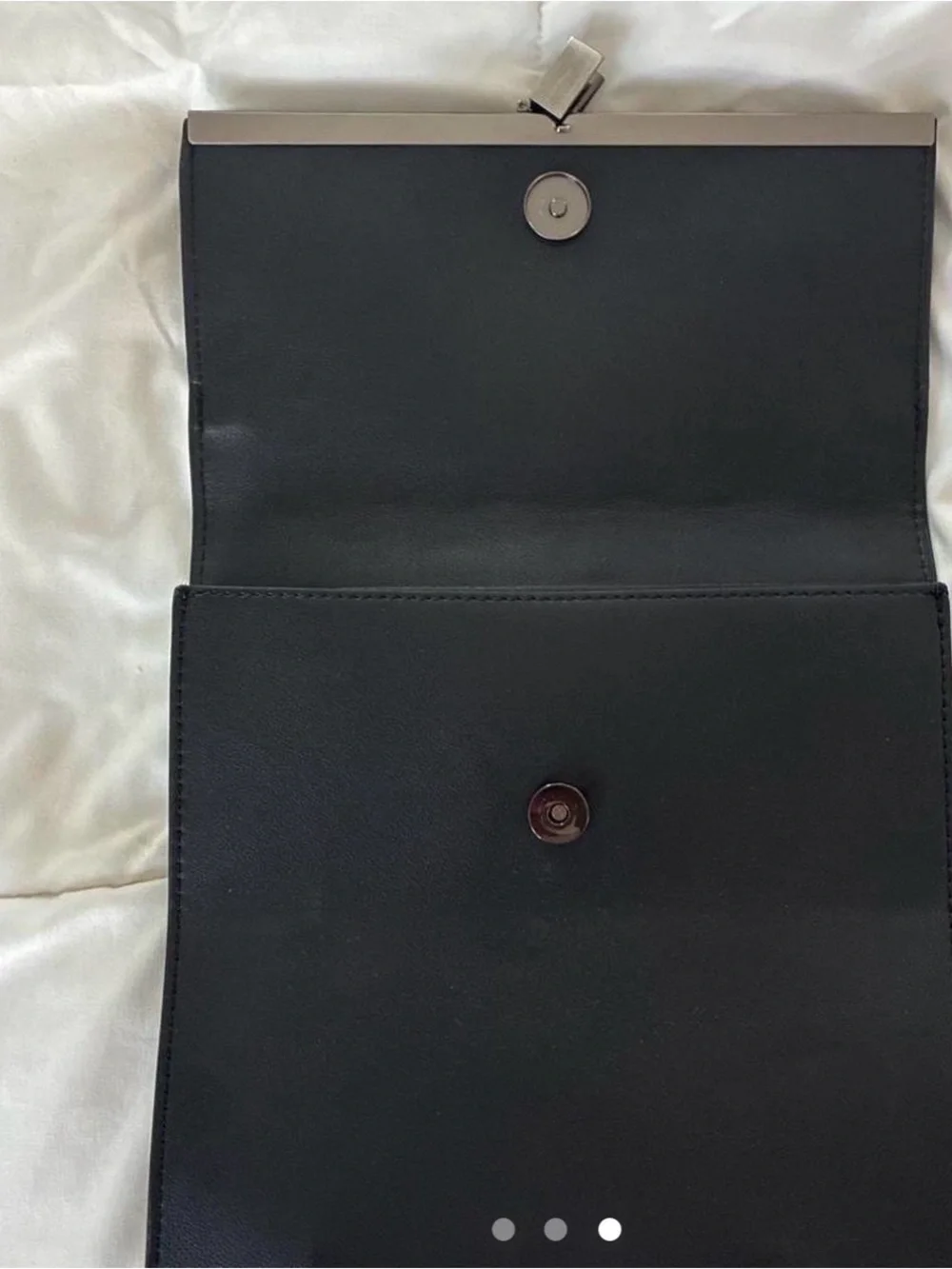 Zara Black Backpack in Suede and Leather